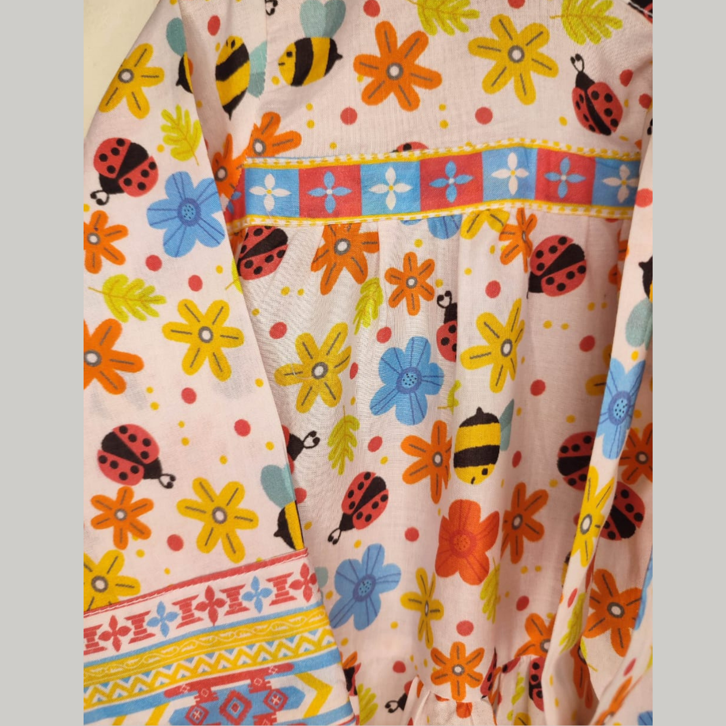 Summer Lawn-10K-Bee (Long Frock)