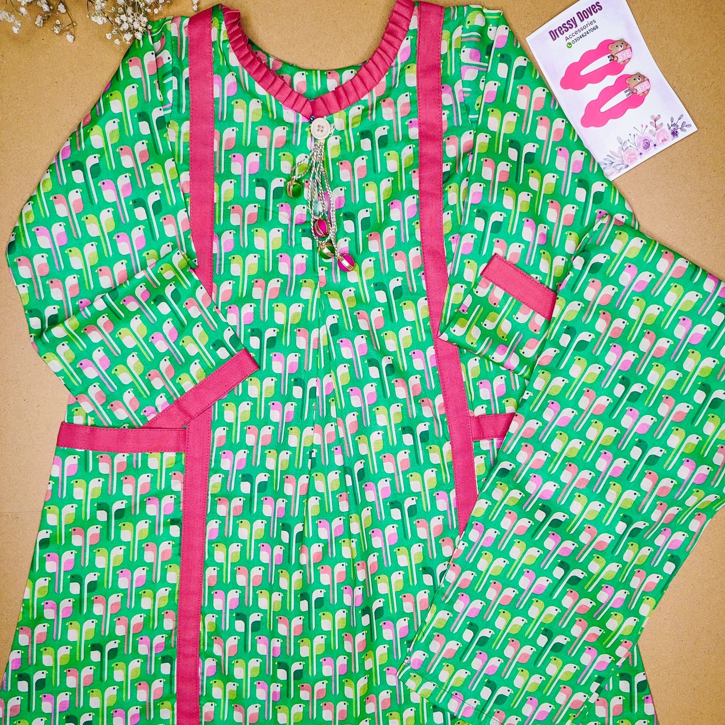 Summer Lawn-06K-Green (Shirt+Trouser)