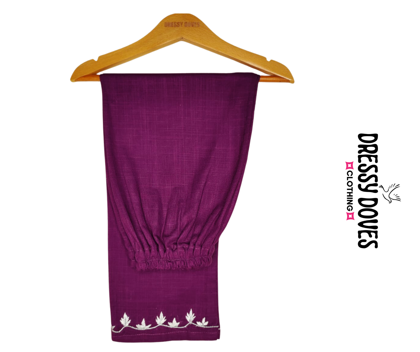 Lilly Violet Hazara Hand Embroidery (2 Piece)