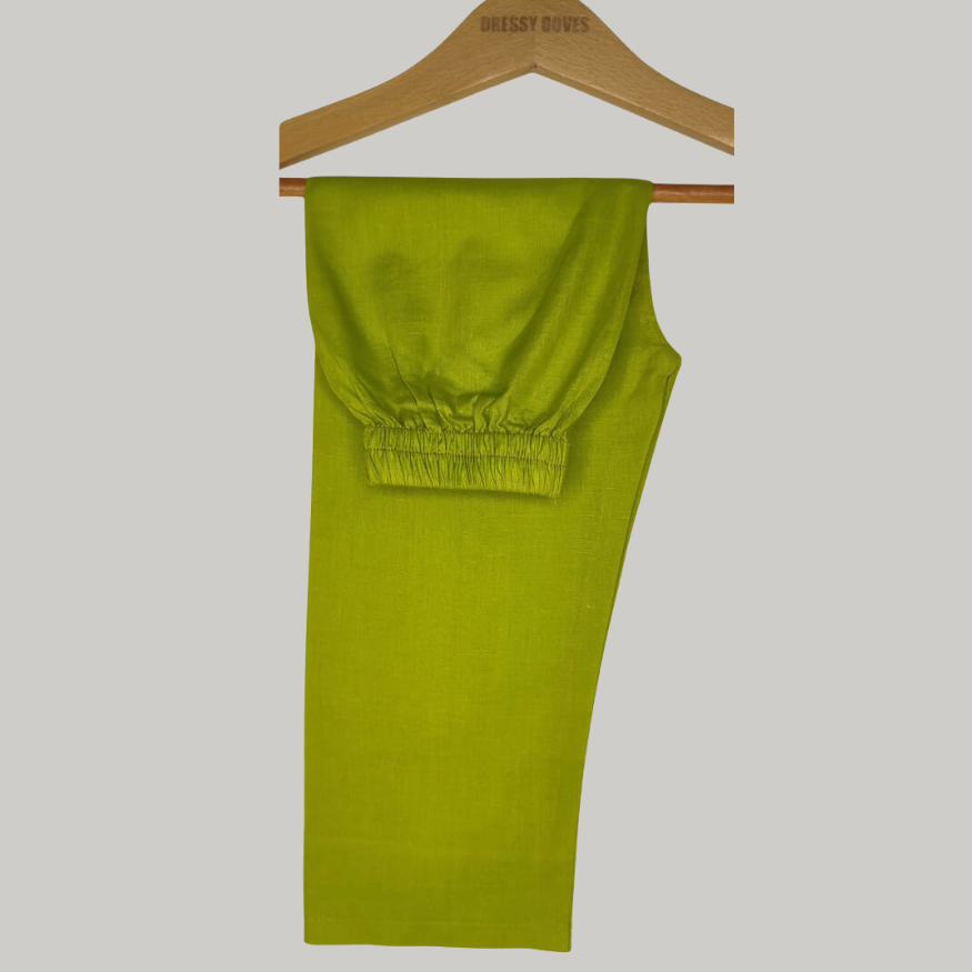 Hazara Green Hand Embroidery (2 Piece)