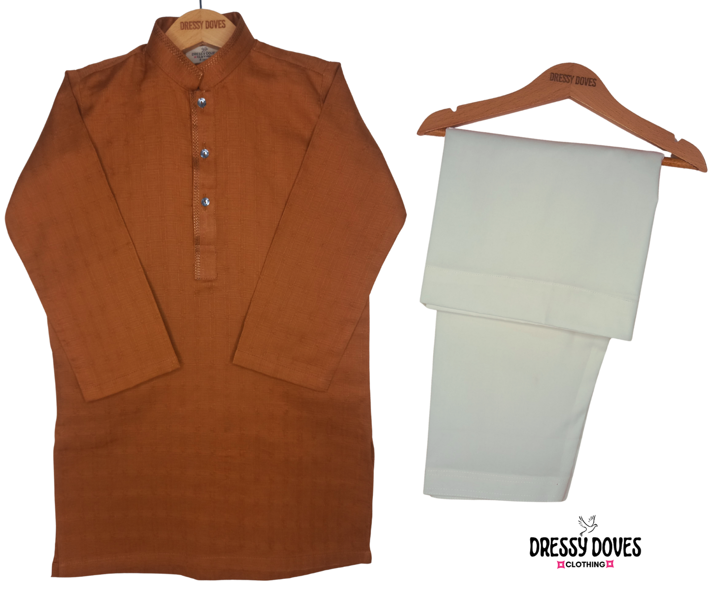 Brown Kurta Shalwar