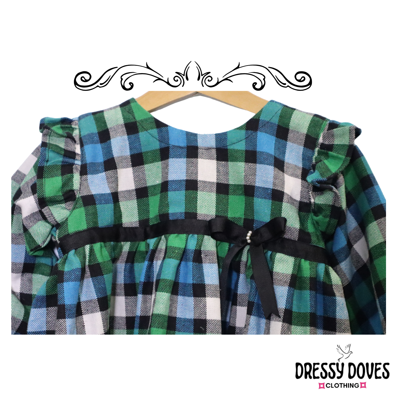 Flannel-Green Check (Only Shirt)