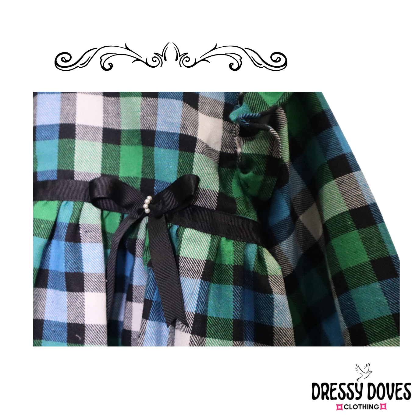 Flannel-Green Check (Only Shirt)