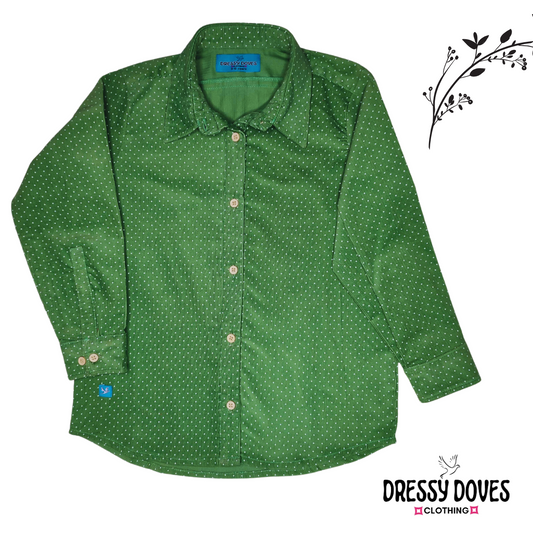 Polka Dot-green (Only Shirt)