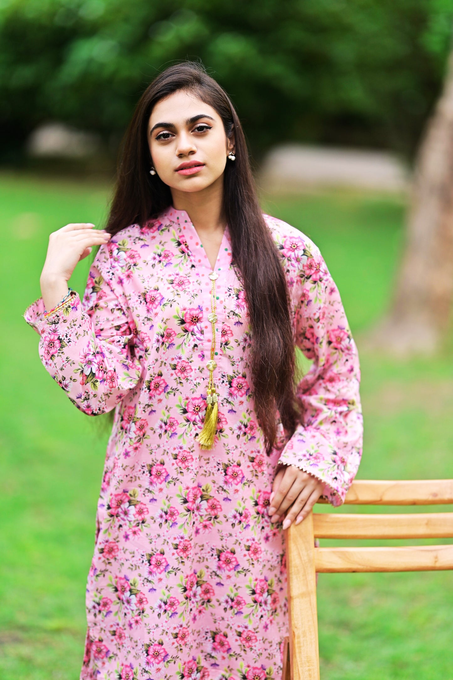 Summer Lawn-02T-Pink (Shirt+Trouser)