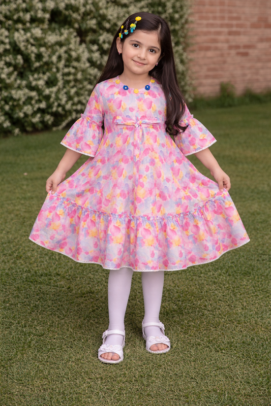 Summer Lawn-08K-Multipetals (Frock)
