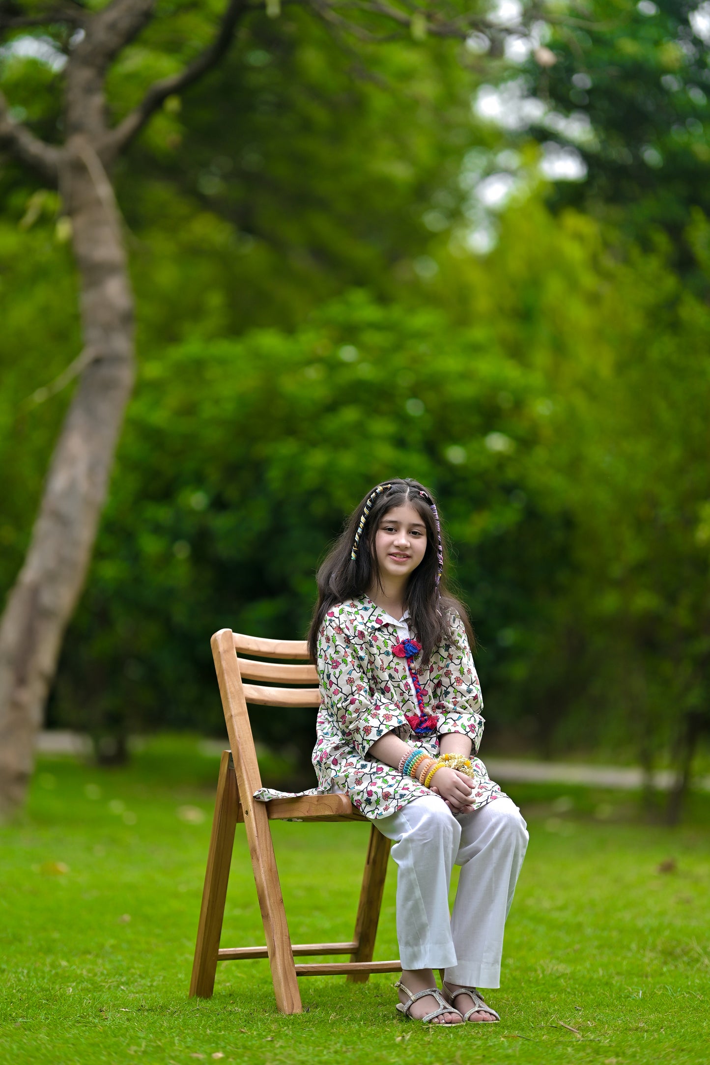 Summer Lawn 07K-White (Shirt+Trouser)