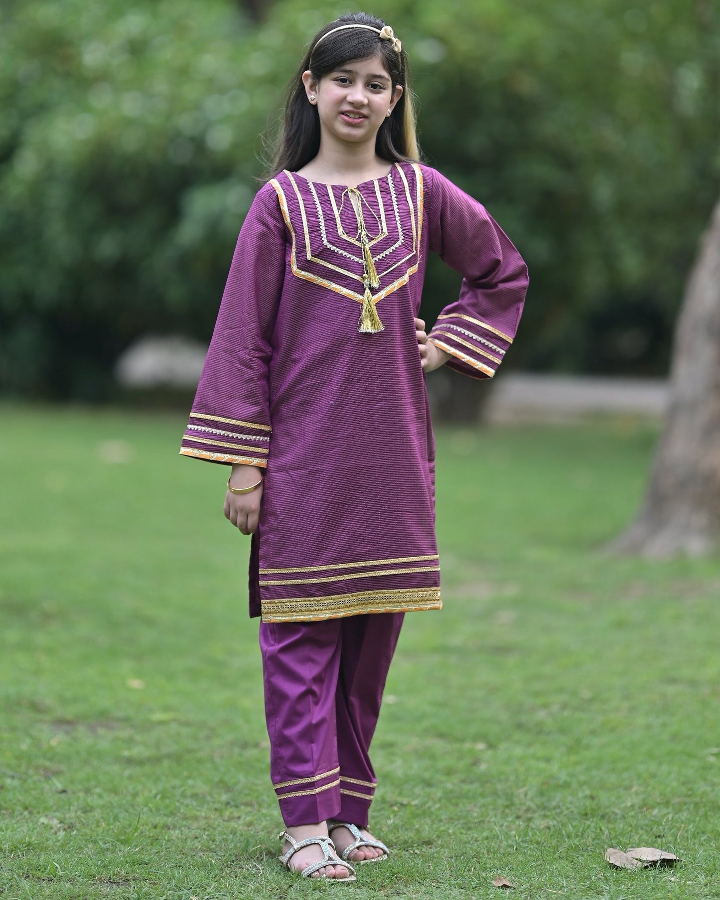 Summer Lawn-03T-Purple (Shirt+Trouser)