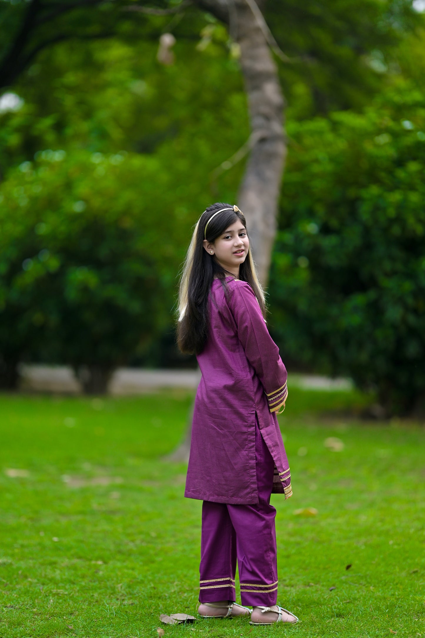 Summer Lawn-03T-Purple (Shirt+Trouser)