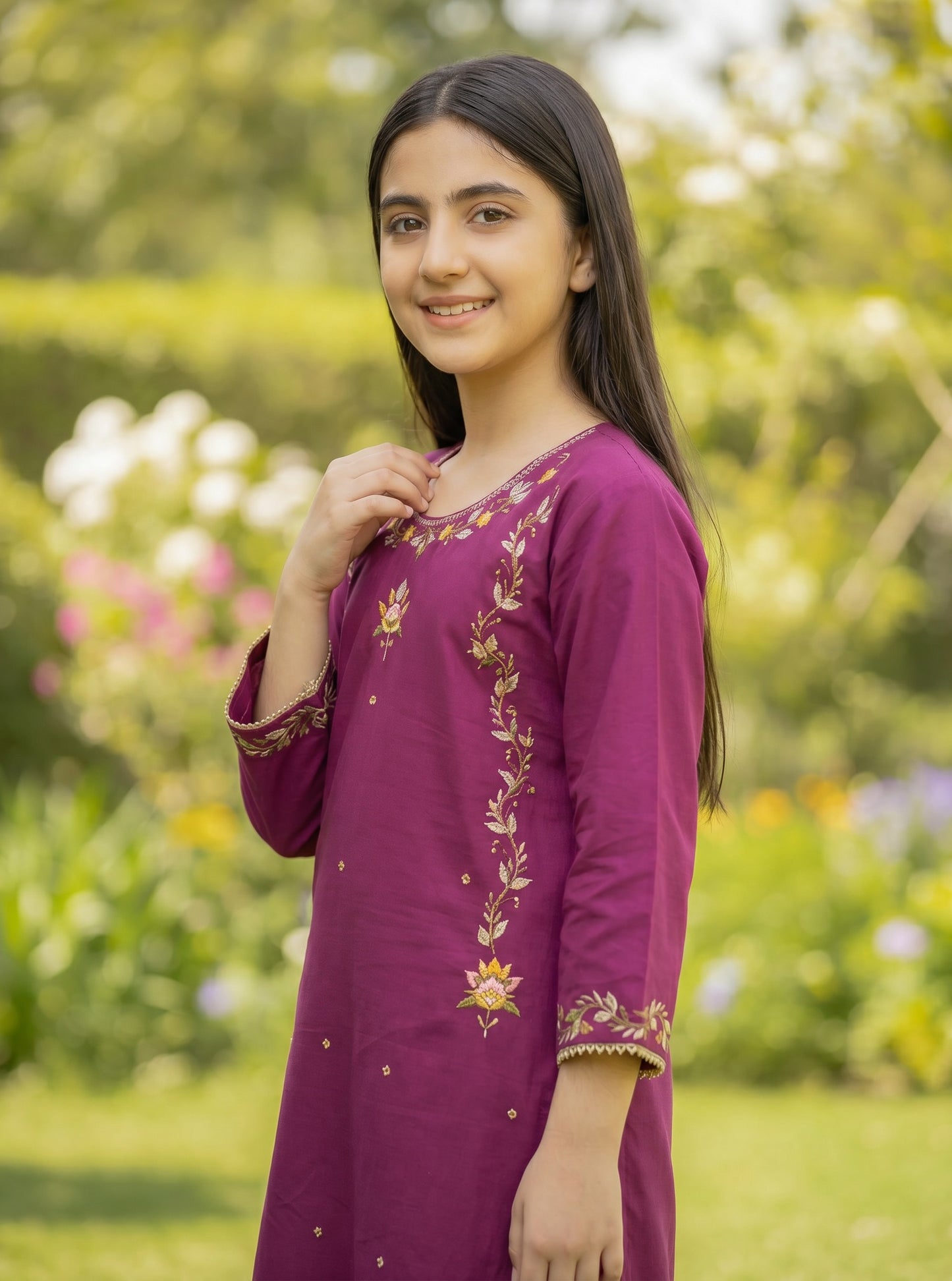 Marganda Gota Hazara Hand Embroidery (2 Piece)
