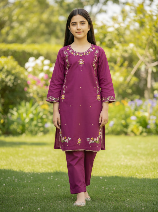 Marganda Gota Hazara Hand Embroidery (2 Piece)