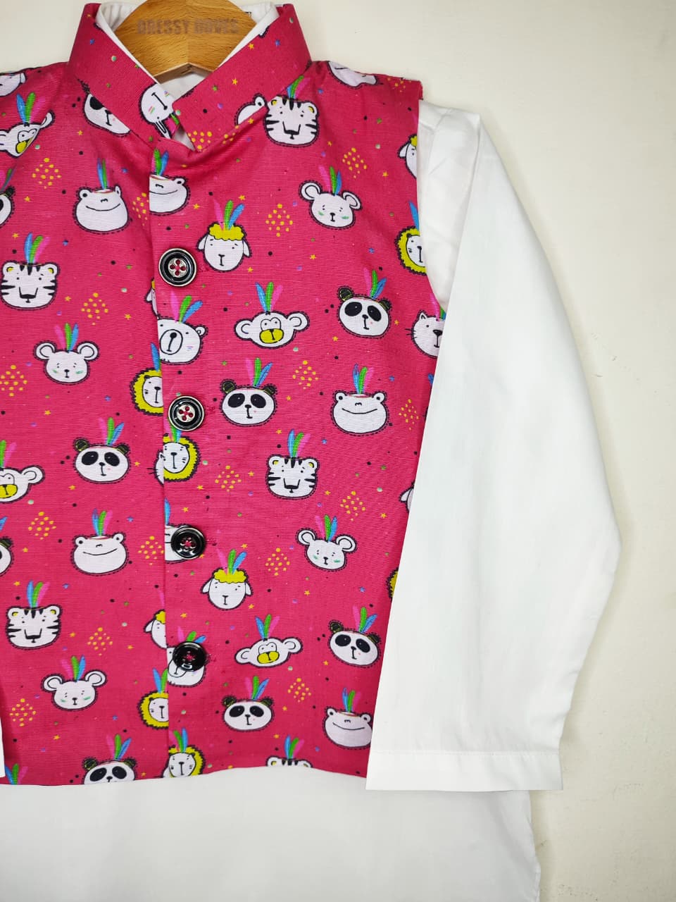 3 Piece (Kurta+Trouser+Waistcoat)