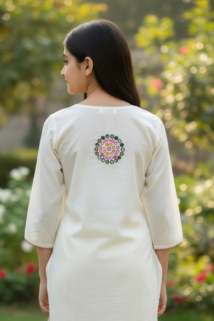 Hazara Mirror+Hand Embroidery (3 Piece)