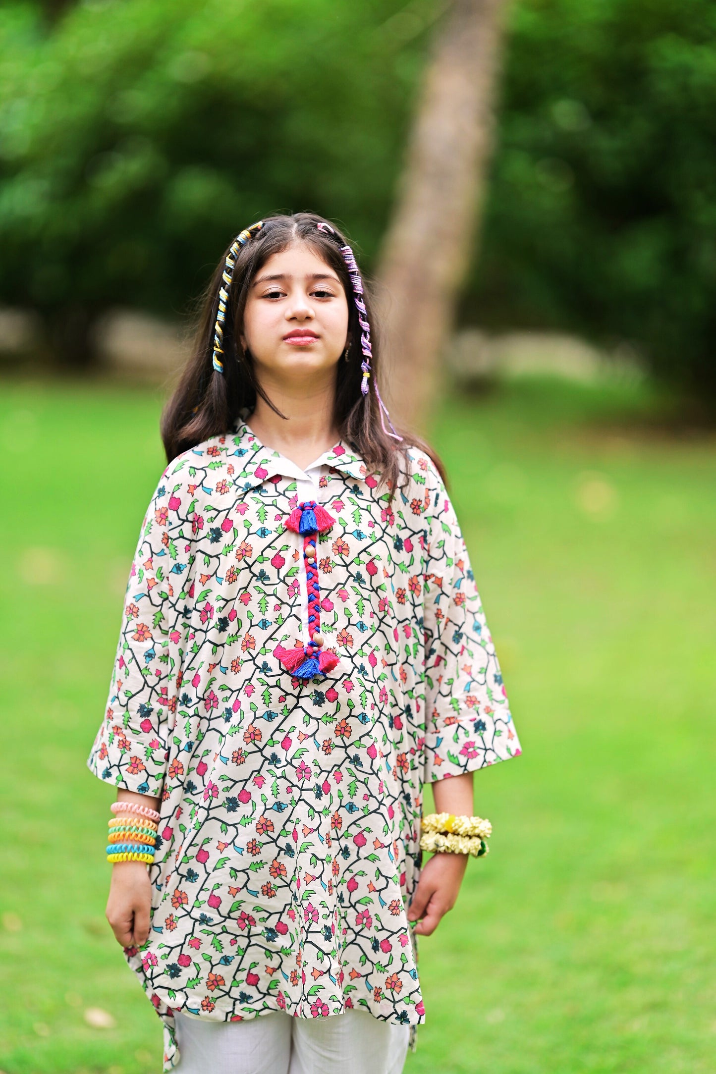 Summer Lawn 07K-White (Shirt+Trouser)