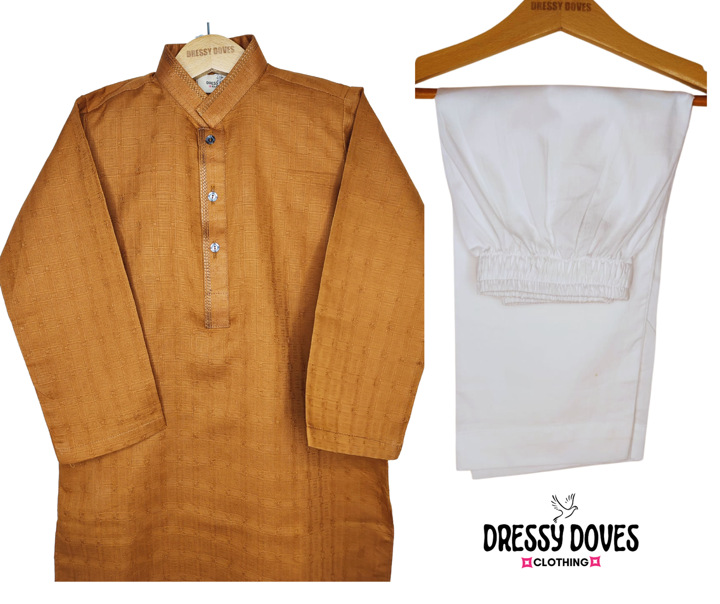 Brown Kurta Shalwar